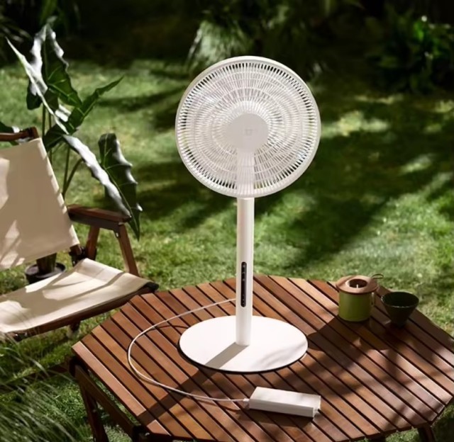 MIJIA Pro Retractable Home Rechargeable Air Conditioner Electric Floor Standing Desktop Cooler Fans DC Inverter Floor Fan