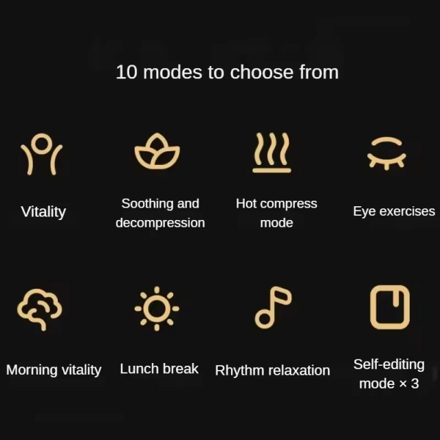 Xiaomi Mijia Smart Eye Massager New Intelligent Control Eye Protector APP Battery for Car Household Outdoor Use Relieves Eye
