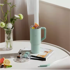 Xiaomi Straw Cup 1l 6-hour Insulation Lock Cold Insulation Water Cup MJXGB01RM