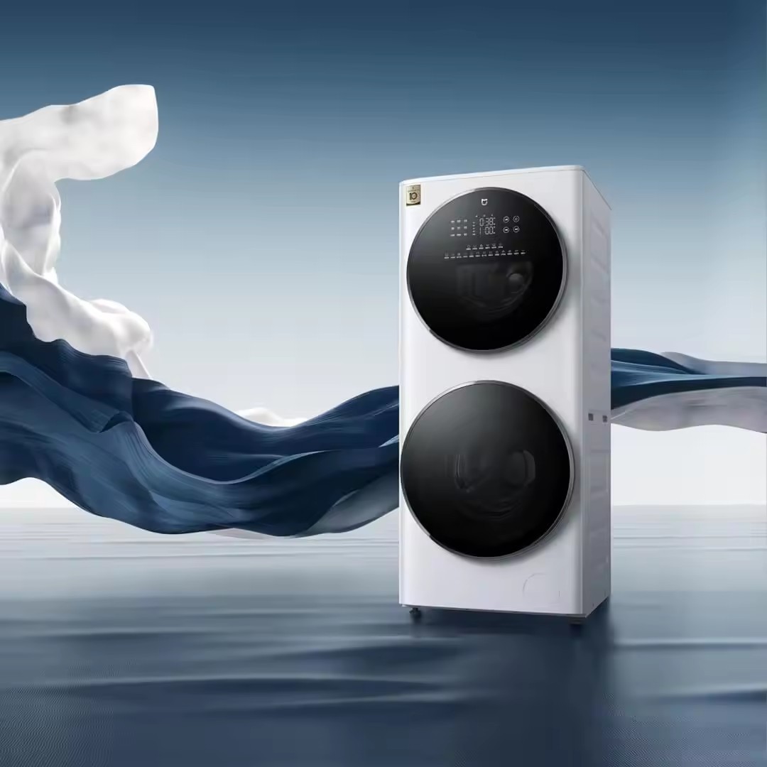 Xiaomi Mijia Partition Washing and Drying All-in-one Machine 15kg white Automatic Front Loading Dryer Washing Machine