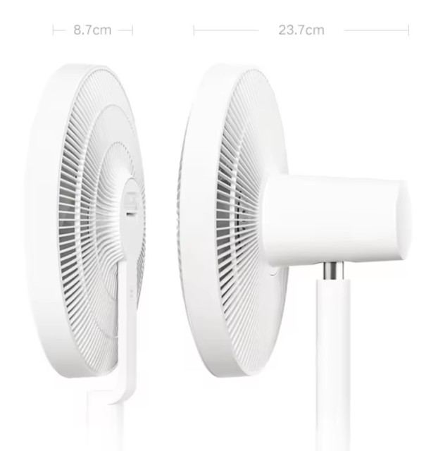 MIJIA Pro Retractable Home Rechargeable Air Conditioner Electric Floor Standing Desktop Cooler Fans DC Inverter Floor Fan