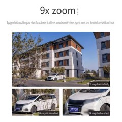 Xiaomi Mijia Outdoor Security Camera CW700S 4 Megapixel 9x Zoom Full Color Night Vision Smart Home Surveillance WiFi Contivity