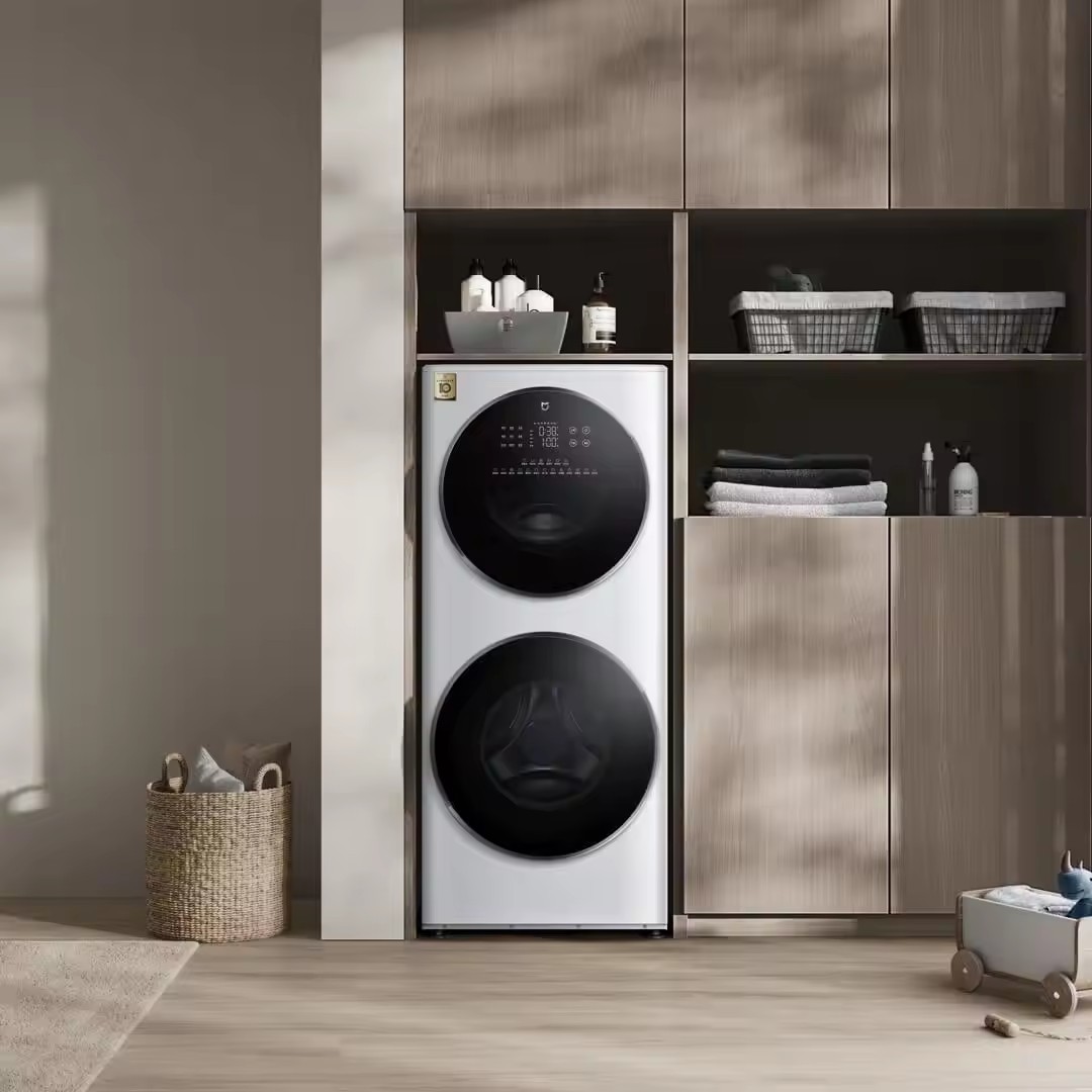 Xiaomi Mijia Partition Washing and Drying All-in-one Machine 15kg white Automatic Front Loading Dryer Washing Machine