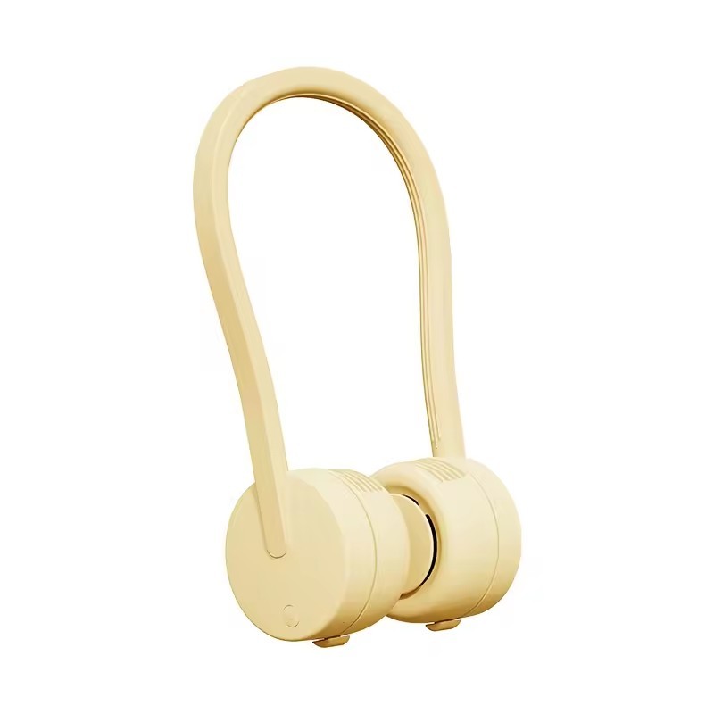 Mini Battery Operated Air Cooling Neck Fans Wearable Bladeless Aromatherapy Hanging Fans for Outdoor Sports SOLOVE