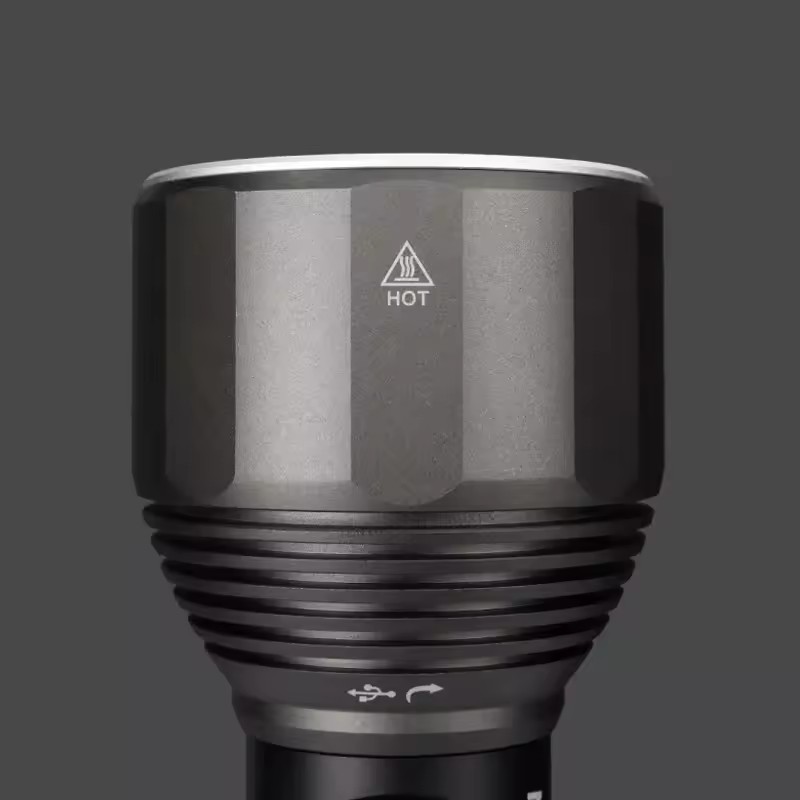 NexTool Rechargeable Flashlight 2000lm 380m 5 Modes IPX7 Waterproof LED Light Type-C Torch for Camping