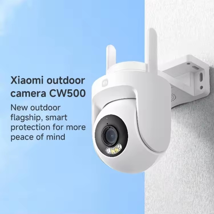 Mijia Outdoor Camera CW500 3K Ultra HD Quality Dual-band WiFi6 A1 Detection Security Chip MJSXJ07HL