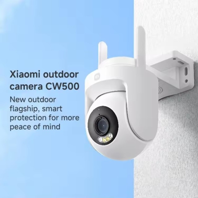 Mijia Outdoor Camera CW500 3K Ultra HD Quality Dual-band WiFi6 A1 Detection Security Chip MJSXJ07HL