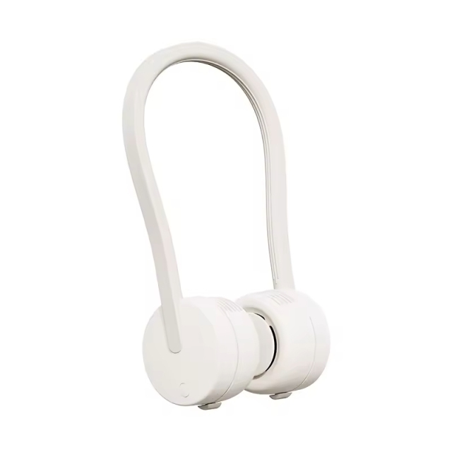 Mini Battery Operated Air Cooling Neck Fans Wearable Bladeless Aromatherapy Hanging Fans for Outdoor Sports SOLOVE