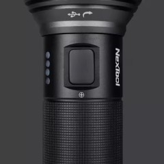 NexTool Rechargeable Flashlight 2000lm 380m 5 Modes IPX7 Waterproof LED Light Type-C Torch for Camping
