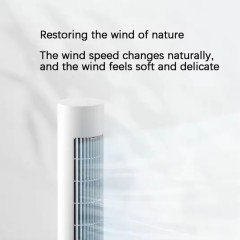 Mijia Smart DC Inverter Tower Fan 2 Small Fan Bladeless Electric Fan Dormitory Household