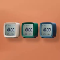Qingping BT Alarm Time Clock Smart Temperature Humidity Screen for Xiaomi App Control