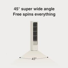 360° turbo wind little conch desktop tower fan Solove
