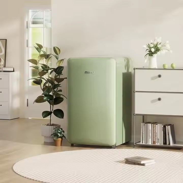 Mijia Minij 121L Mini Retro Mini Refrigerator Household Small Refrigerator
