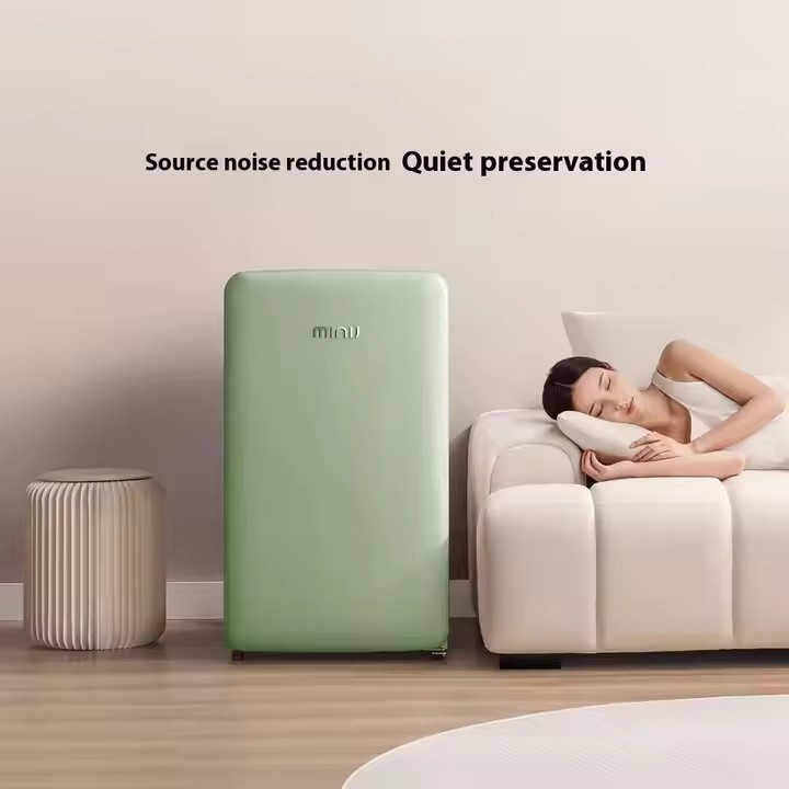 Mijia Minij 121L Mini Retro Mini Refrigerator Household Small Refrigerator