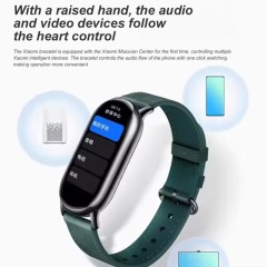 In Stock 1.62 Inch Original Xiaomi Mi Band 8 Global AMOLED Screen 5ATM Waterproof Smart Watch Xiaomi Mi Band 8