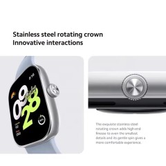 Redmi Watch 4 With Metal Middle Frame Global Version Xiaomi 1.97" AMOLED Display GNSS Phone Call Heart Rate Sleep Analysis