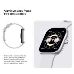 Redmi Watch 4 With Metal Middle Frame Global Version Xiaomi 1.97" AMOLED Display GNSS Phone Call Heart Rate Sleep Analysis