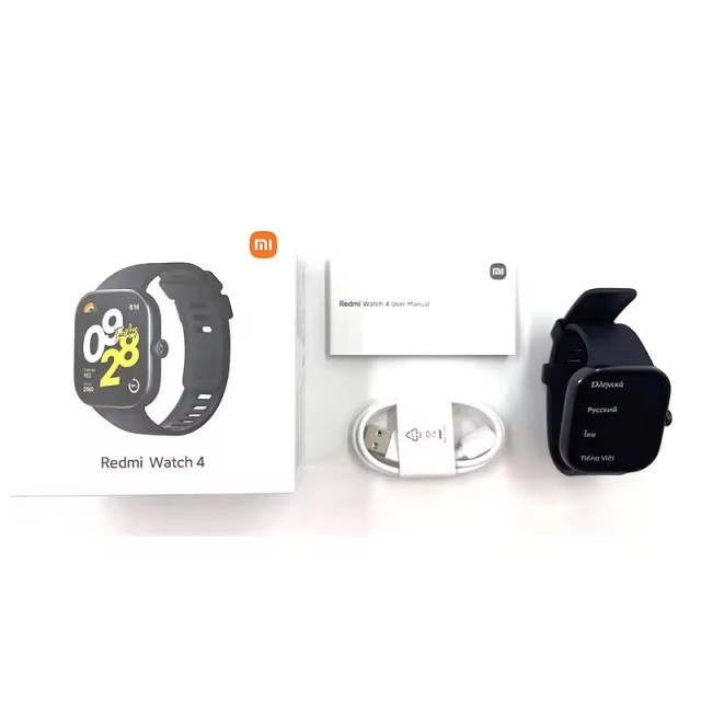Redmi Watch 4 With Metal Middle Frame Global Version Xiaomi 1.97" AMOLED Display GNSS Phone Call Heart Rate Sleep Analysis