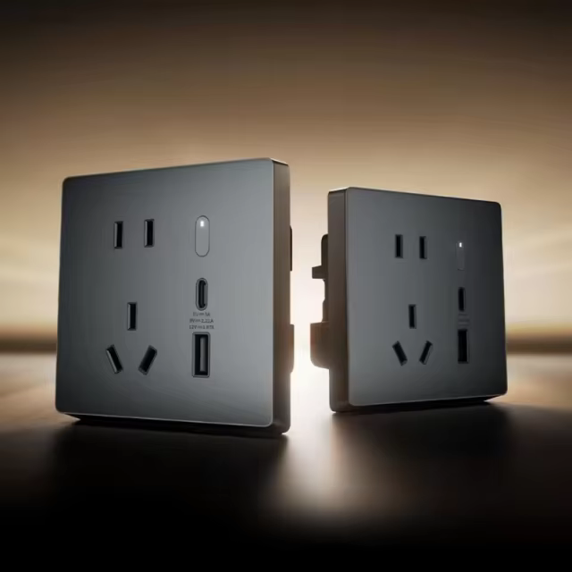 Original Mijia Xiaomi Intelligent Linkage 20W Fast Charging Mijia APP Controlled Wall Socket Pro Home Socket for Home