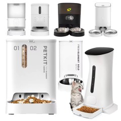 PETKIT Fresh Element Gemini FRESH ELEMENT GEMINI Smart Pet Cat Feeder with Double Hoppers and Dual Food Distribution System 5L