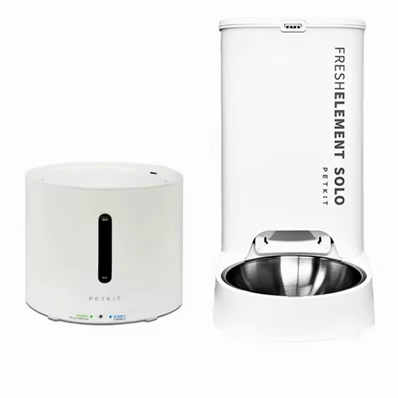 PETKIT Fresh Element Gemini FRESH ELEMENT GEMINI Smart Pet Cat Feeder with Double Hoppers and Dual Food Distribution System 5L