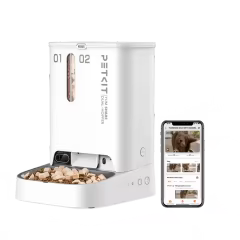 PETKIT Fresh Element Gemini FRESH ELEMENT GEMINI Smart Pet Cat Feeder with Double Hoppers and Dual Food Distribution System 5L