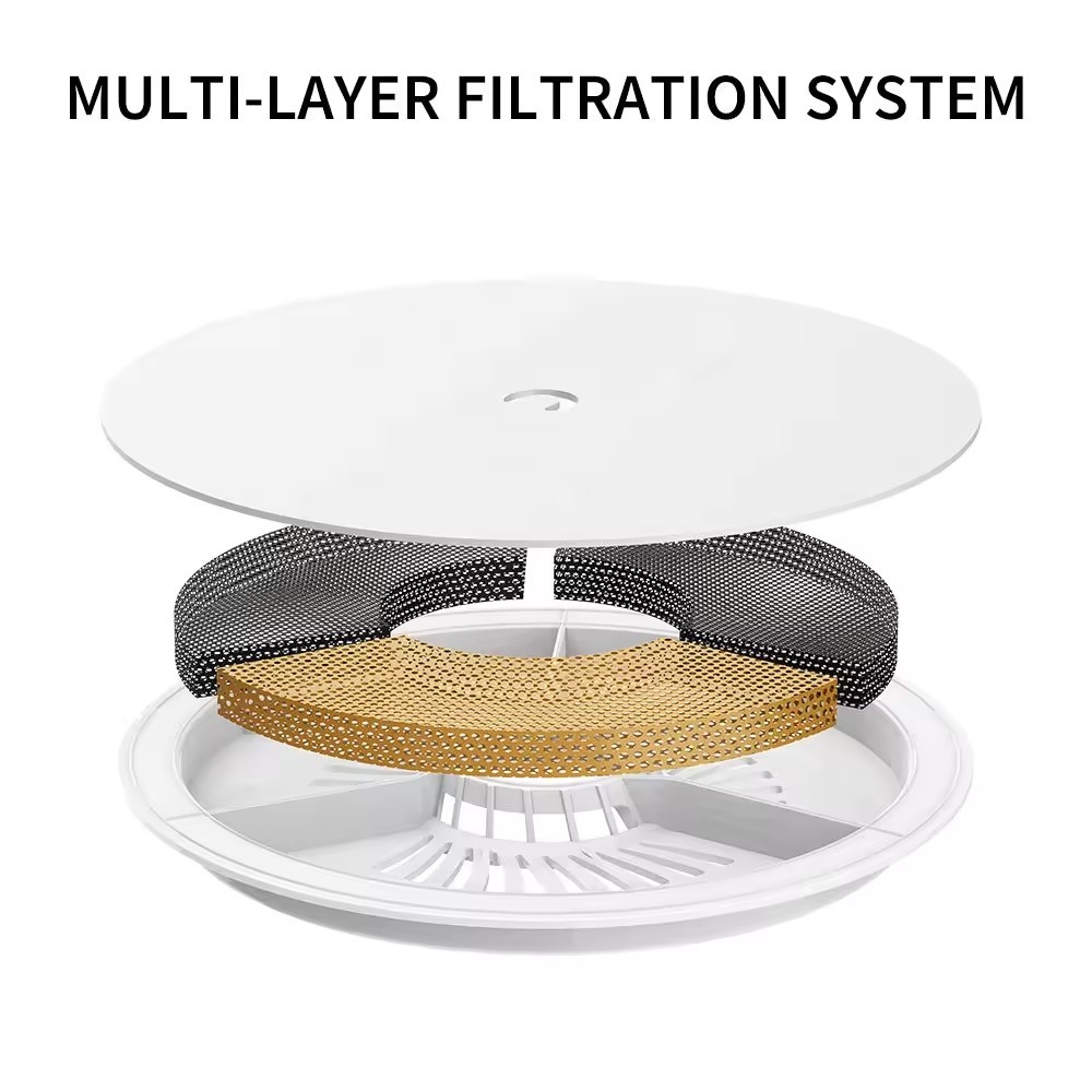 PETKIT EVERSWEET SOLO SE Smart LED Light Cat Water Fountain,Pet Water Fountain for Cats and Small Dogs with Filter