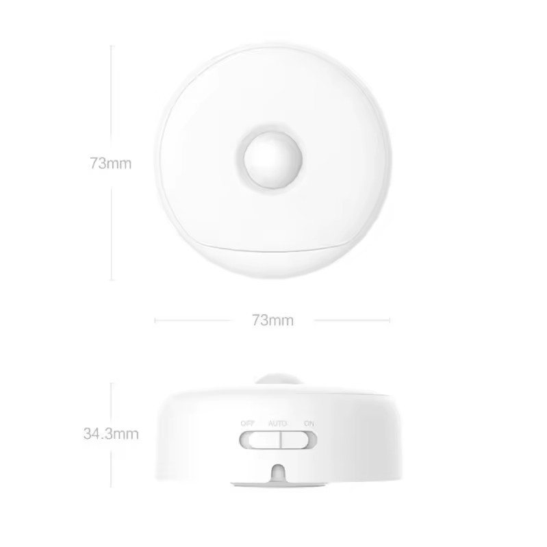 YEELIGHT Mijia LED Motion Sensor Light Rechargeable Sensor Nightlight Indoor, Smart Sensor Attached, Longer Standby Time