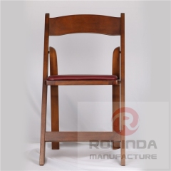 wholesale fruit wood color&nbsp; folding wedding chair