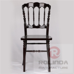 wholesale wooden Napoleon Chair black color