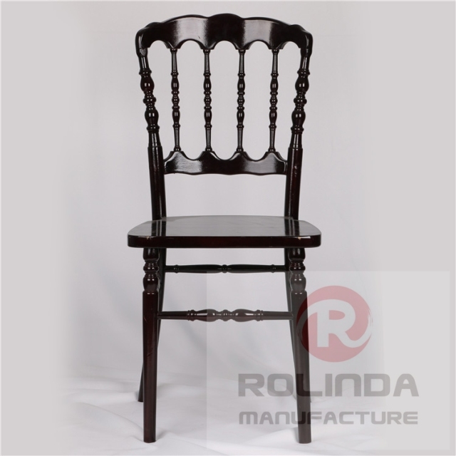 wholesale wooden Napoleon Chair black color