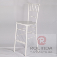 wholesale Chiavari chair bar stool white color