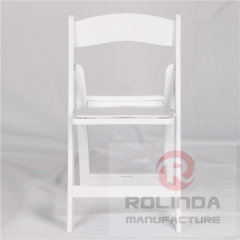 Hot Sale White Resin Folding Chair for Wedding Wholesale Price