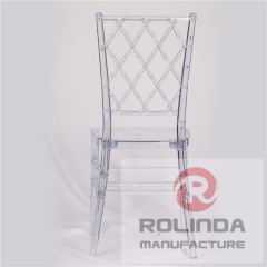 resin transparent acrylic diamond chiavari tiffany wedding chair