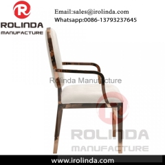 Hotel furniture wholesale stainless steel banquet chair