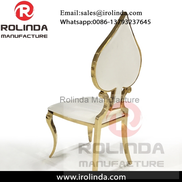 Luxury event wedding design steel chair