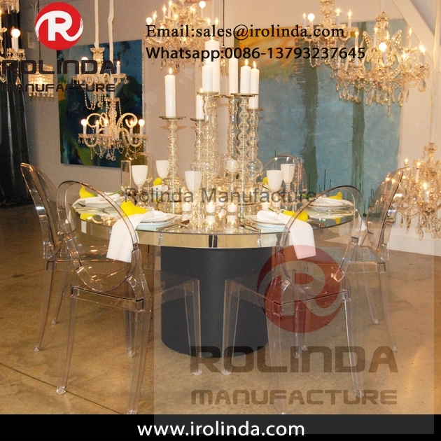 Wholesale Acrylic Clear Crystal Transparent Wedding Ghost Chair