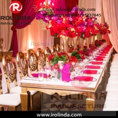 elegant  metal dining chairs