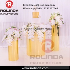 Customized Size style base glass top cylinder