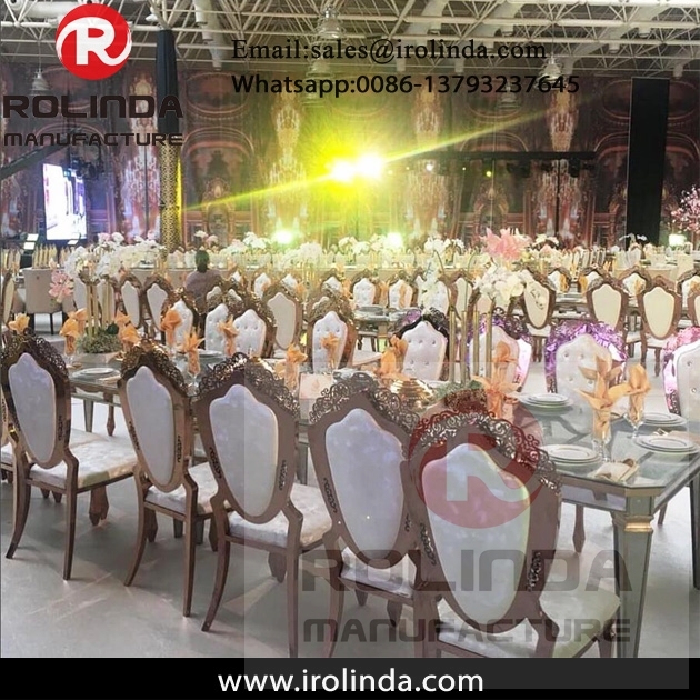 PU seating cushion for high back king throne chair rental