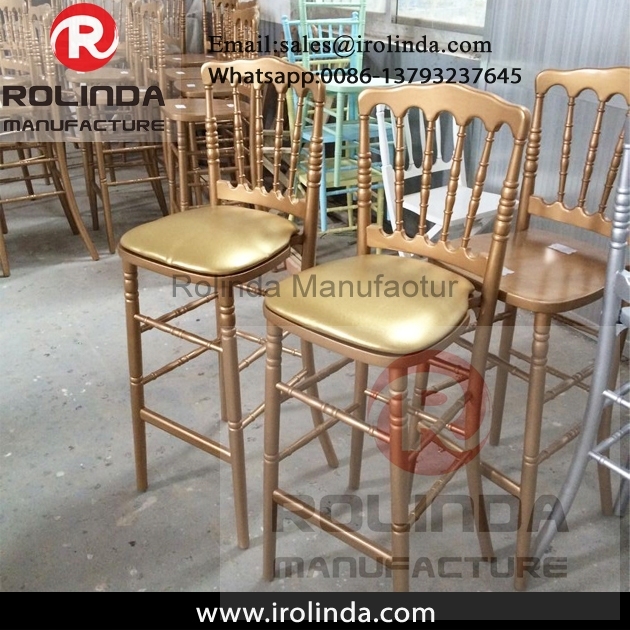 High Seat Original Club Iron Strong Modern Bar Chair