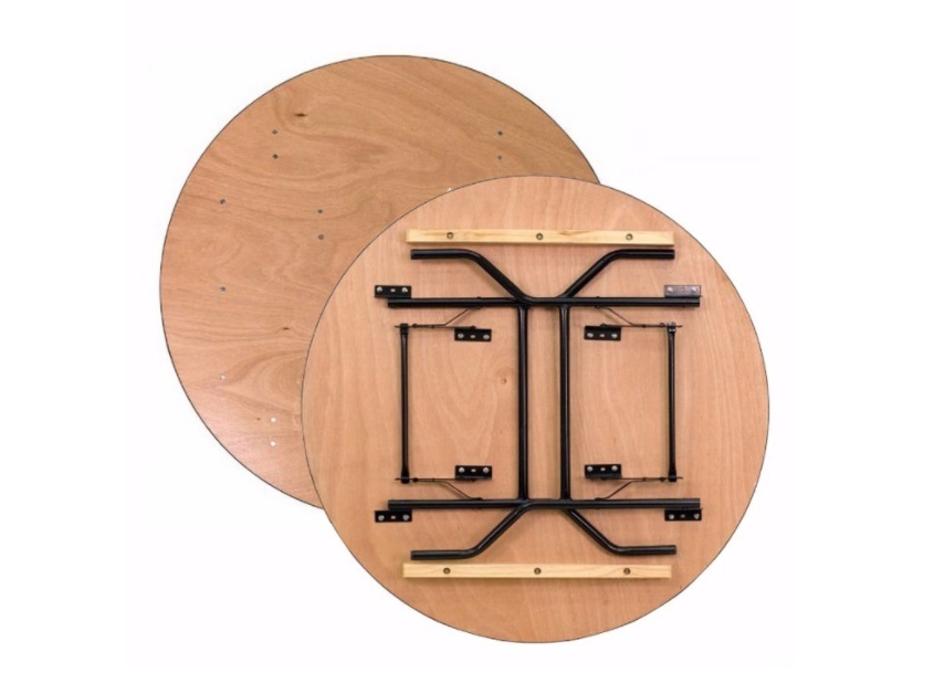 Hot Sale factory price heavy-duty Round restaurant banquet table