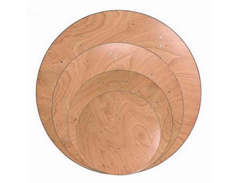 Hot Sale factory price heavy-duty Round restaurant banquet table