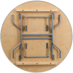 Hot Sale factory price heavy-duty Round restaurant banquet table