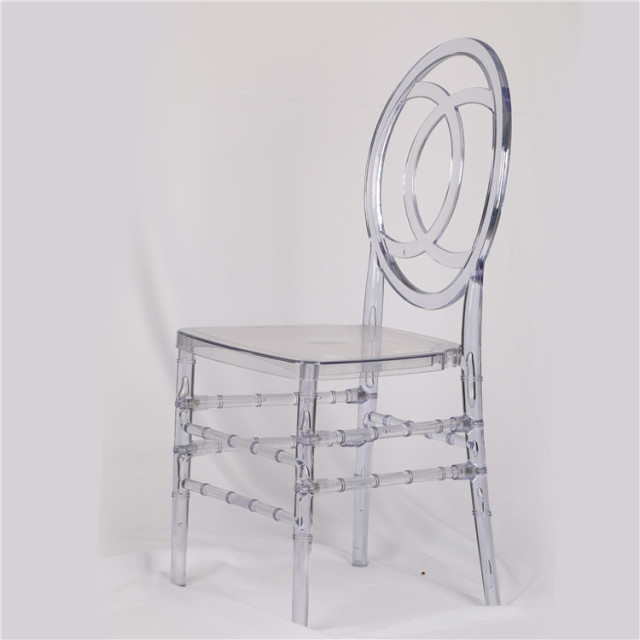wholesale Clear Phoenix channel Chair balck color for Party Rental