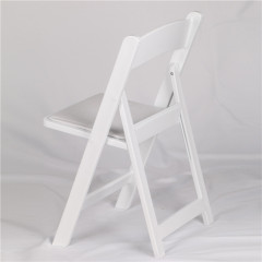 Hot Sale White Resin Folding Chair for Wedding Wholesale Price