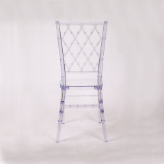resin transparent acrylic diamond chiavari tiffany wedding chair