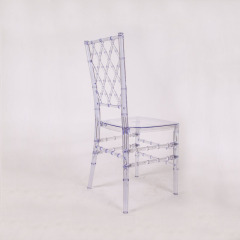 resin transparent acrylic diamond chiavari tiffany wedding chair