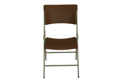 Garden Event Foldable Plastic Chair Portable Cheap Outdoor Stackable Plastic Folding Chairs Rattan Chair