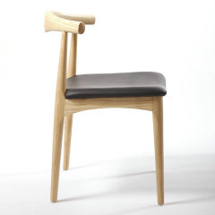 Minimalist Solid Wood Modway Tracy MID-Century Ox Horn Chair Solid Wooden Dining Chair